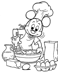 Cooking Mickey